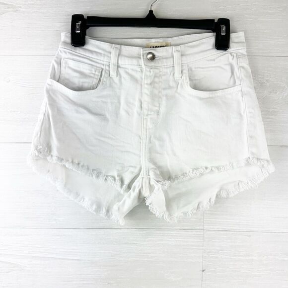 L’Agence Zoe Perfect Fray Hem Denim Shorts - Picture 3 of 6